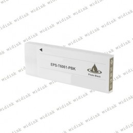 Cartouche compatible Epson T606100 (C13T606100) - Noire- 220ml