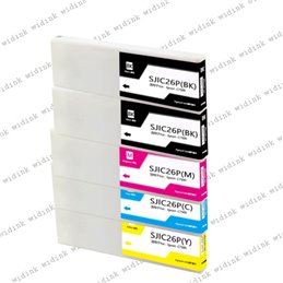 Lot de 5 Cartouches d'encre pigmentées génériques Epson SJIC26P