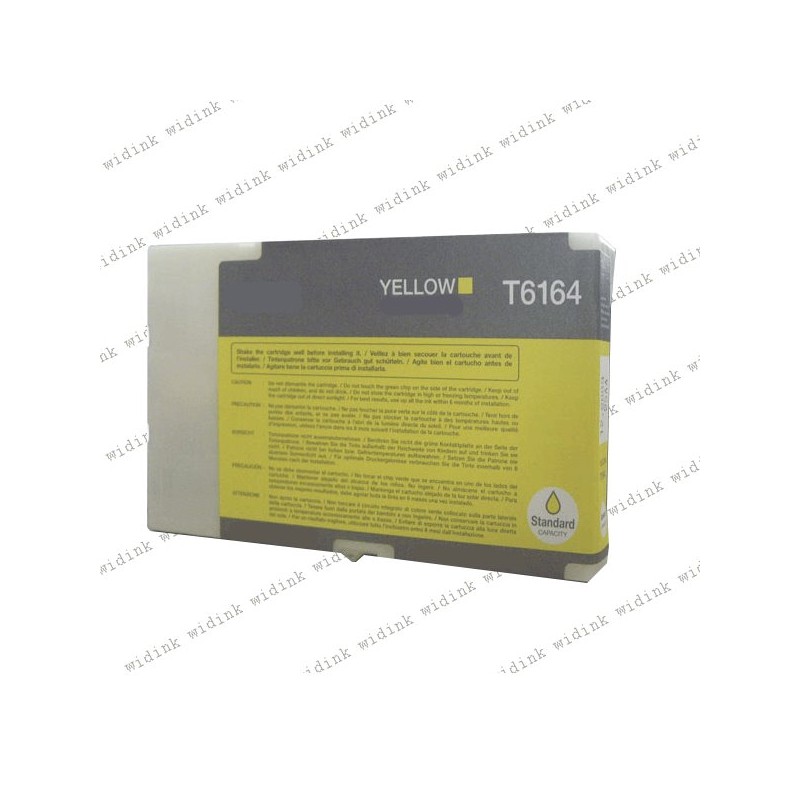 Cartouche compatible Epson T616400 (C13T616400) - Jaune - 3 000 pages