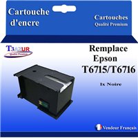 Réservoir d'entretien compatible avec Epson T6715/T6716 (C13T671600/C13T671500)