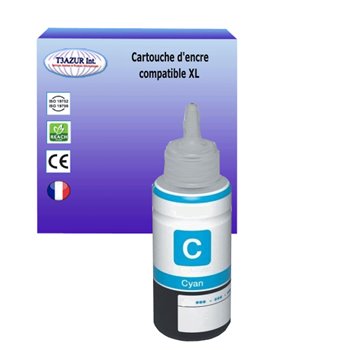 Cartouche compatible Epson T6732 (C13T67324A) -Cyan - 70ml