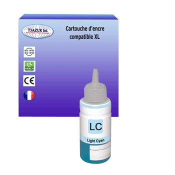 Cartouche compatible Epson T6735 (C13T67354A) -Light Cyan - 70ml