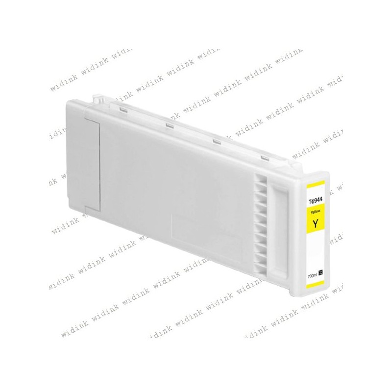 Cartouche compatible Epson T6944/T6924/T6934 (C13T694400/C13T692400/C13T693400) - Jaune- 675ml