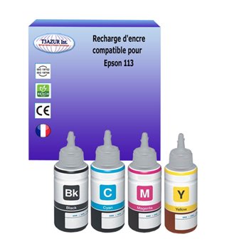 Lot de 4 Encres compatibles Epson 113