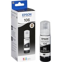 Epson 106 Black Photo - Bouteille d'encre d'origine C13T00R140