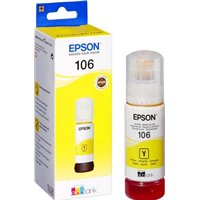 Epson 106 Jaune - Bouteille d'encre d'origine C13T00R440