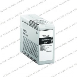 Cartouche compatible Epson T8508 (C13T850800)- Matt Noire - 80ml