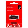 Sandisk Cruzer Blade USB 2.0 Mémoire 32 Go - Ultra Compact - Couleur Noir/Rouge