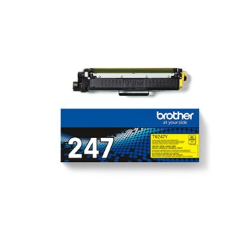 Toner Brother TN247 Original - Jaune -2 300 pages