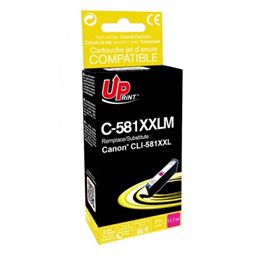 Uprint - Cartouche Compatible Canon CLI-581 XXL Magenta (avec puce)