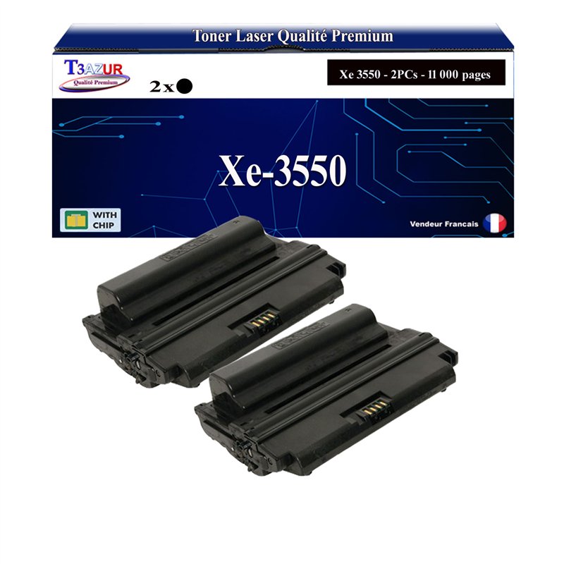Toner compatible Xerox WorkCentre 3550 (106R01530)- Noire -11 000 pages Toner compatible Xerox WorkCentre 3550 (106R01530)- Noire -11 000 pages