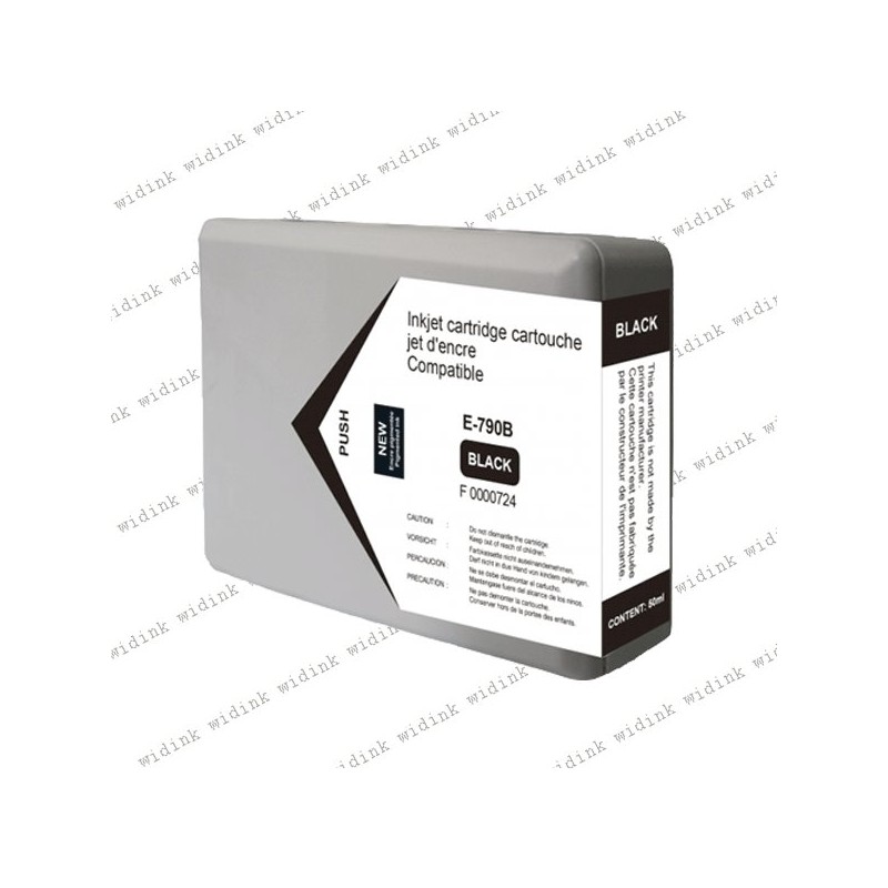 Cartouche compatible Epson T7901/T7911 (79XL)(C13T79014010/C13T79114010) - Noire - 42ml