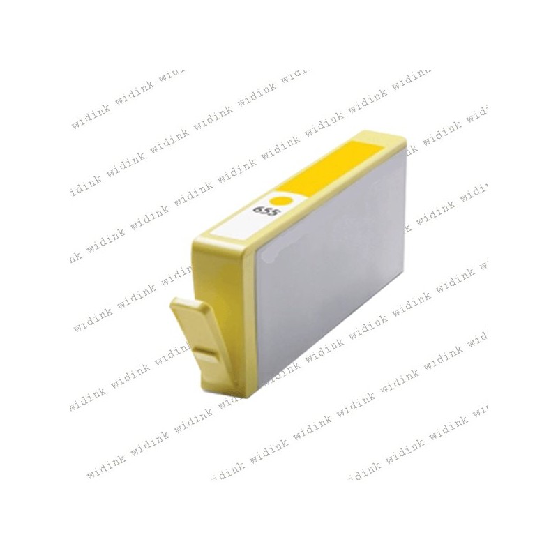 Cartouche compatible HP 655 (CZ112AE) - Jaune -13ml