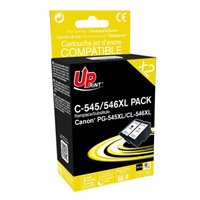 Uprint - Lot de 2 Cartouches Compatibles pour Canon PG545/CL546 XL (Haute Capacité)