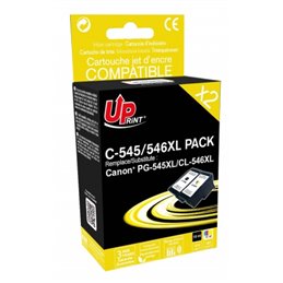 Uprint - Lot de 2 Cartouches Compatibles pour Canon PG545/CL546 XL (Haute Capacité)