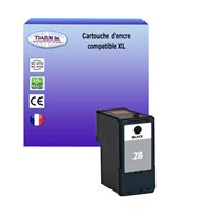 Cartouche compatible Lexmark 28 (18C1528E) - Noire - 21ml