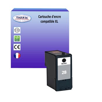 Cartouche compatible Lexmark 28 (18C1528E) - Noire - 21ml