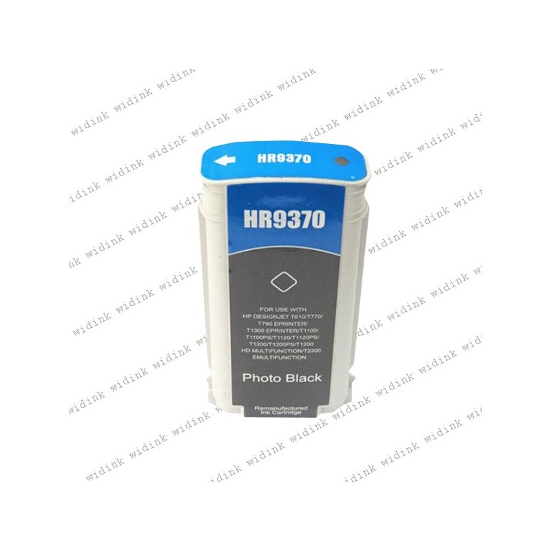 Cartouche compatible HP 72 (C9370A) - Noire - 130ml