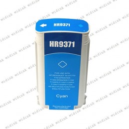 Cartouche compatible HP 72 (C9371A) - Cyan - 130ml