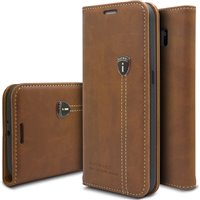 Étui en cuir iHosen pour IPhone 8 Plus - Marron