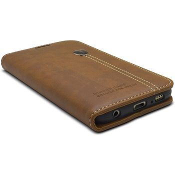 Étui en cuir iHosen pour IPhone 8 Plus - Marron