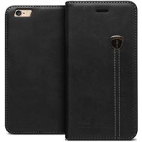 Étui en cuir iHosen pour IPhone 8 Plus - Noir