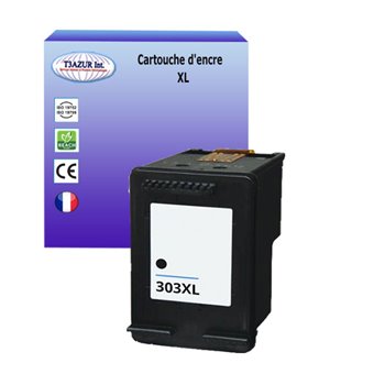 Uprint - Cartouche compatible HP 303XL (T6N04AE/T6N02AE) - Noire - 20ml (600p)