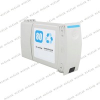 Cartouche compatible HP 80 (C4846A) - Cyan- 400ml