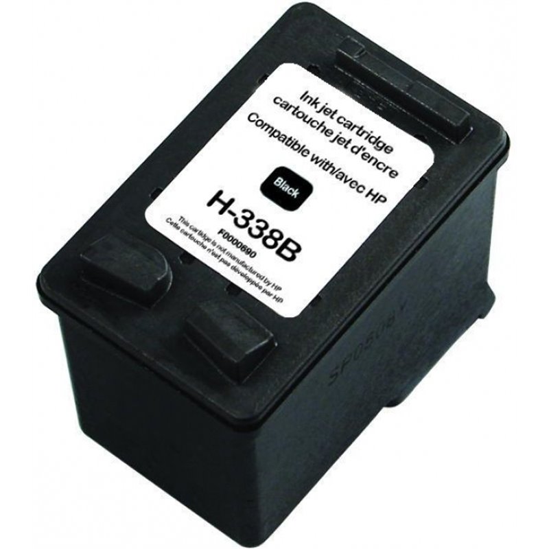 Cartouche compatible HP 338 (C8765EE) - Noire - 20ml