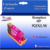 Cartouche compatible avec HP 912XL (3YL82AE/3YL78AE) - Magenta - 825p