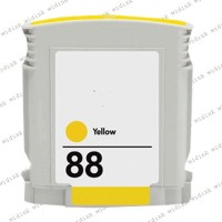 Cartouche compatible HP 88XL (C9388AE/C9393AE) - Jaune - 72ml