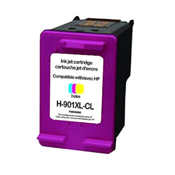 Cartouche compatible HP 901XL (CC656AE) - 3Couleur - 21 ml