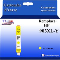 Cartouche compatible HP 903XL (T6M11AE/T6L95AE) - Jaune - 825 pages