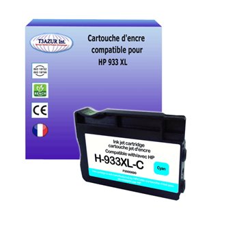 Cartouche compatible HP 933XL (CN054AE) - Cyan- 14ml