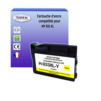 Cartouche compatible HP 933XL (CN056AE) - Jaune -14ml