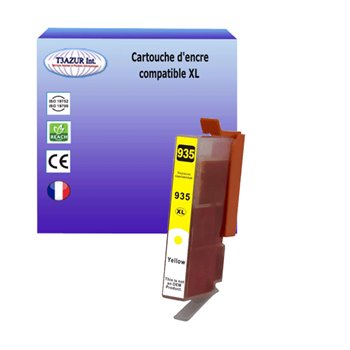 Cartouche compatible HP 935XL (C2P26AE/C2P22AE) - Jaune - 825 pages