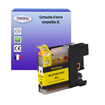 Cartouche compatible Brother LC121XL/ LC123XL V3 Jaune
