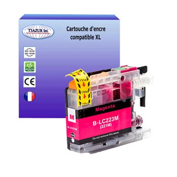 Cartouche compatible Brother LC223/LC221 XL- Magenta