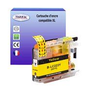 Cartouche compatible Brother LC223/LC221 XL- Jaune