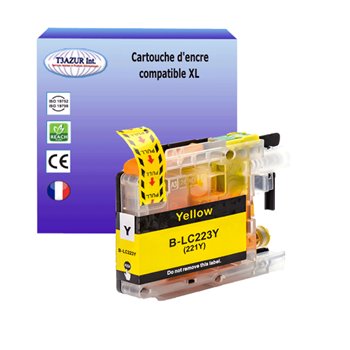 Cartouche compatible Brother LC223/LC221 XL- Jaune