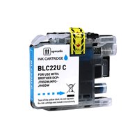 Cartouche compatible Brother LC22U (LC-22UC) - Cyan