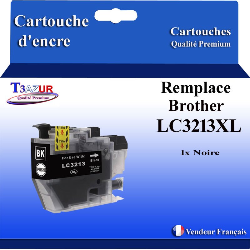 Cartouche compatible Brother LC3213/LC3211 - Noire