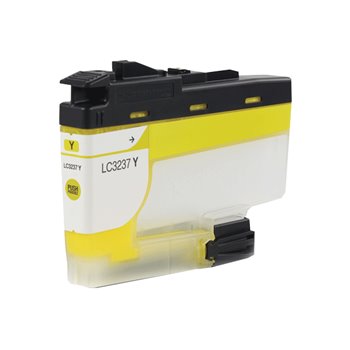 Cartouche compatible Brother LC3237XL (LC-3237Y) XL- Jaune