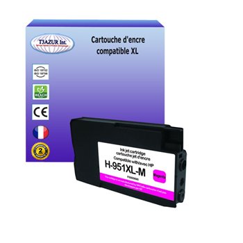 Cartouche compatible HP 951XL (CN047AE/CN051AE) - Magenta - 26ml
