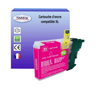 Cartouche compatible Brother LC1100/980 XL Magenta