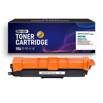 Premium Compatible - Toner compatible Brother TN247/ TN243 - Cyan -2 300 pages