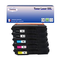 Lot de 5 Toners compatibles Brother TN421/ TN423/ TN426