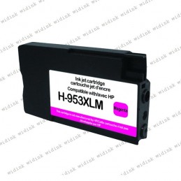 Cartouche compatible HP 953XL (F6U17AE/F6U13AE) - Magenta - 26ml