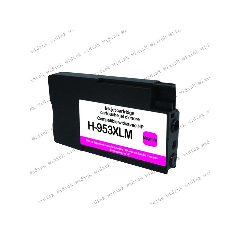 Cartouche compatible HP 953XL (F6U17AE/F6U13AE) - Magenta - 26ml