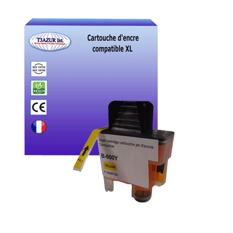 Cartouche compatible Brother LC900/ LC41 - Jaune